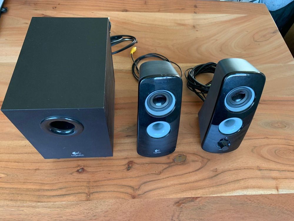 Logitech speaker system z323 схема