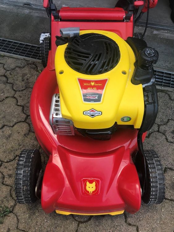 WOLF BenzinRasenmäher mit Mulchfunktion Kaufen auf Ricardo