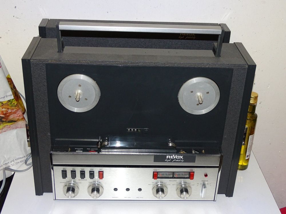 Revox A77 Entièrement Rénové - Platine Bande Stéréo 4 HP - Prêt à L'emploi