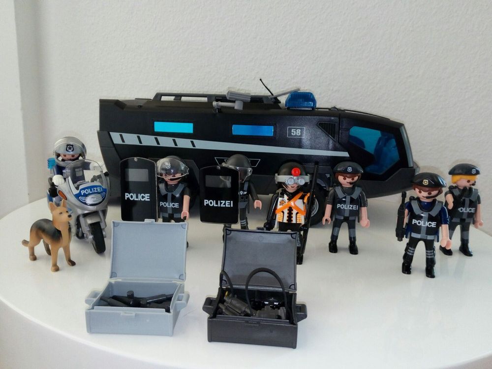Playmobil 70011 SuperSet SEK Taucheinsatz Polizei Unterwasserwelt Neuware 