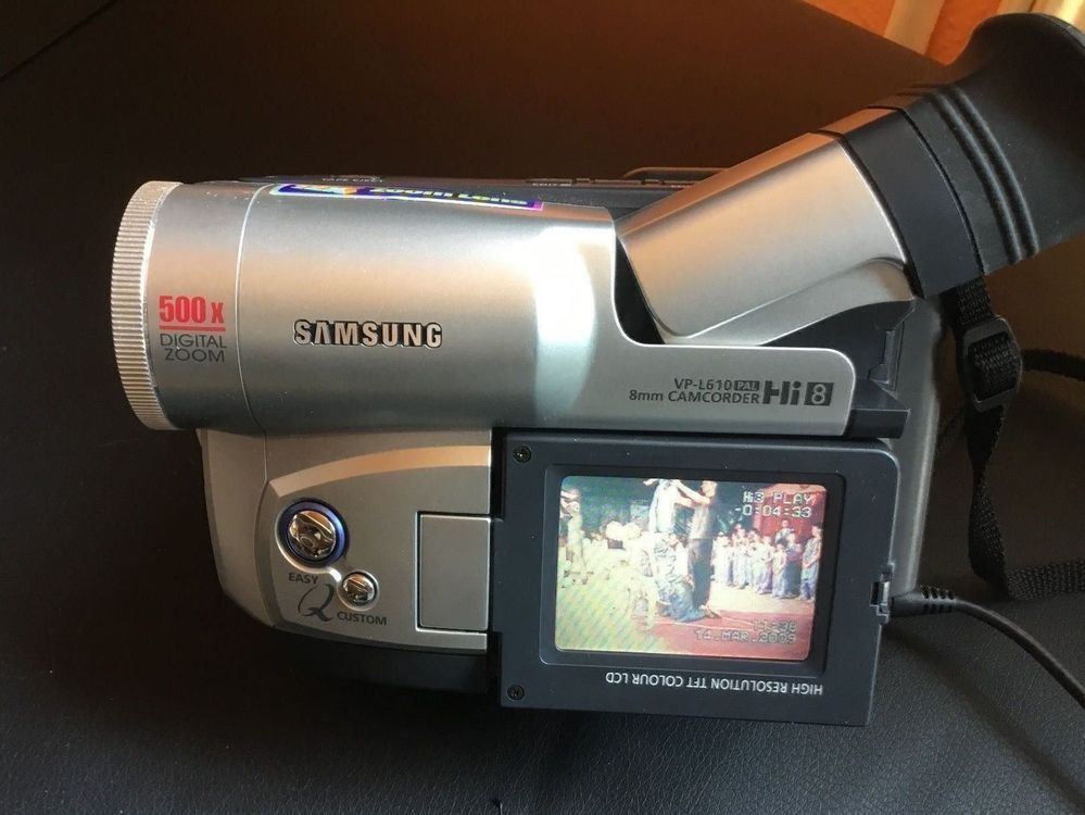 HI8 / Video8 Camcorder von Samsung Kaufen auf Ricardo