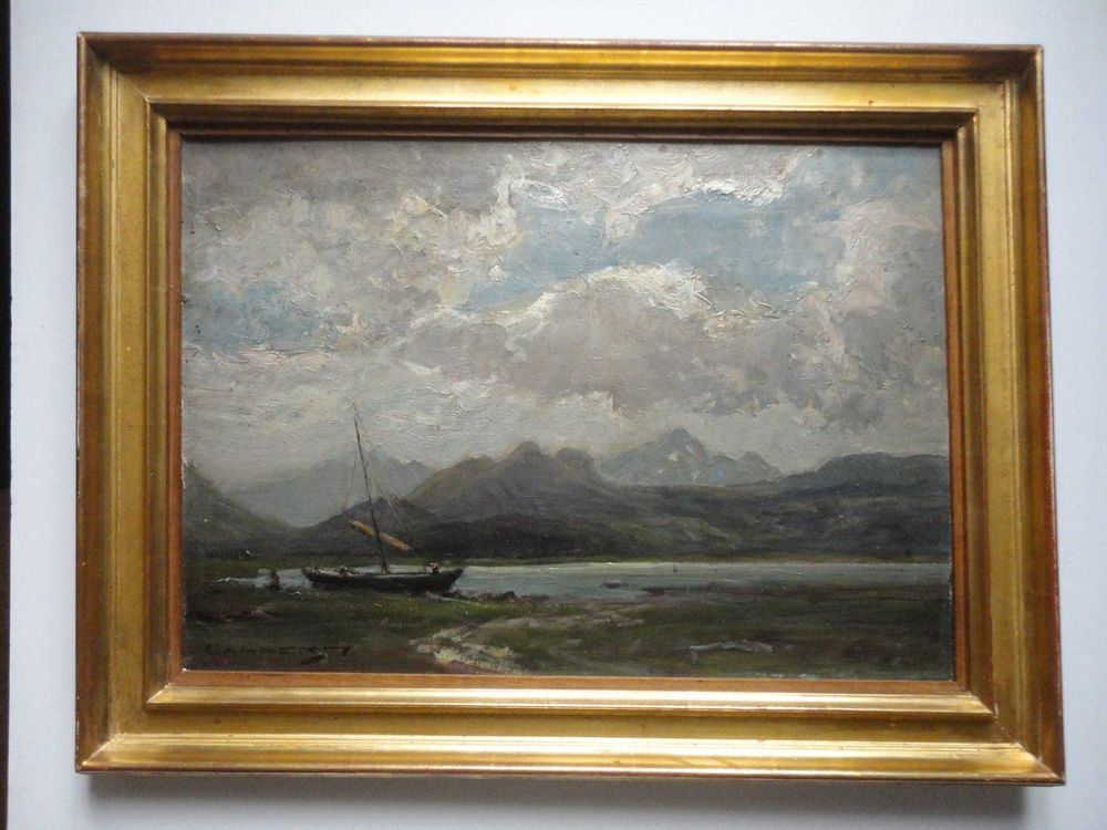 Otto Gampert 1842 1924 Maler Und Rad Kaufen Auf Ricardo