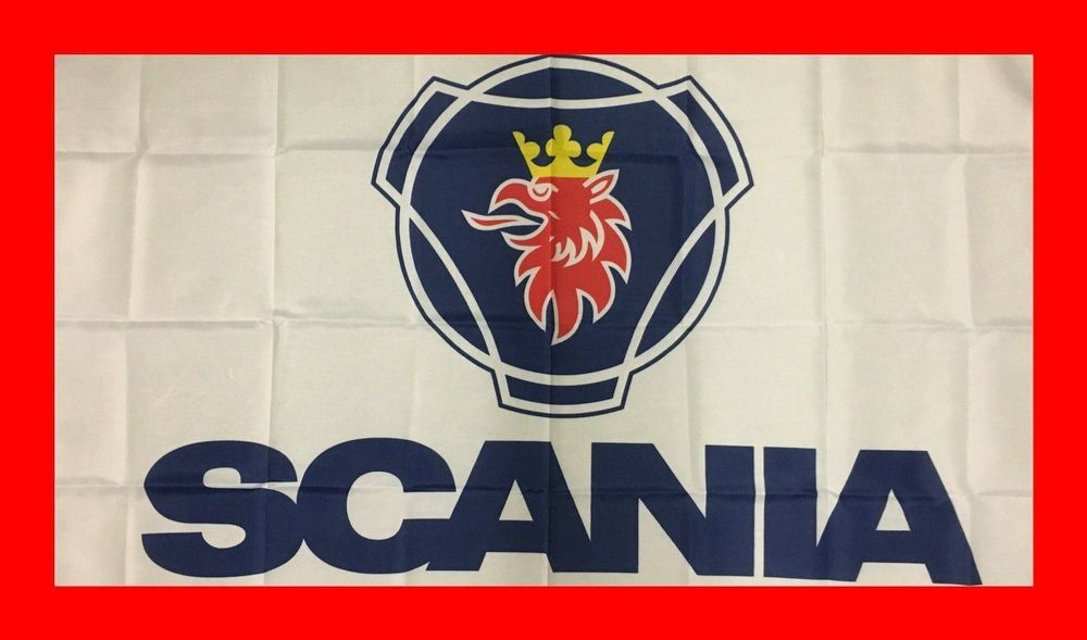 90 x 150 cm Fahne Flagge Scania