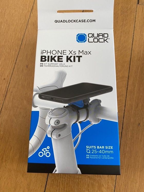quad lock bike kit iphone xs max