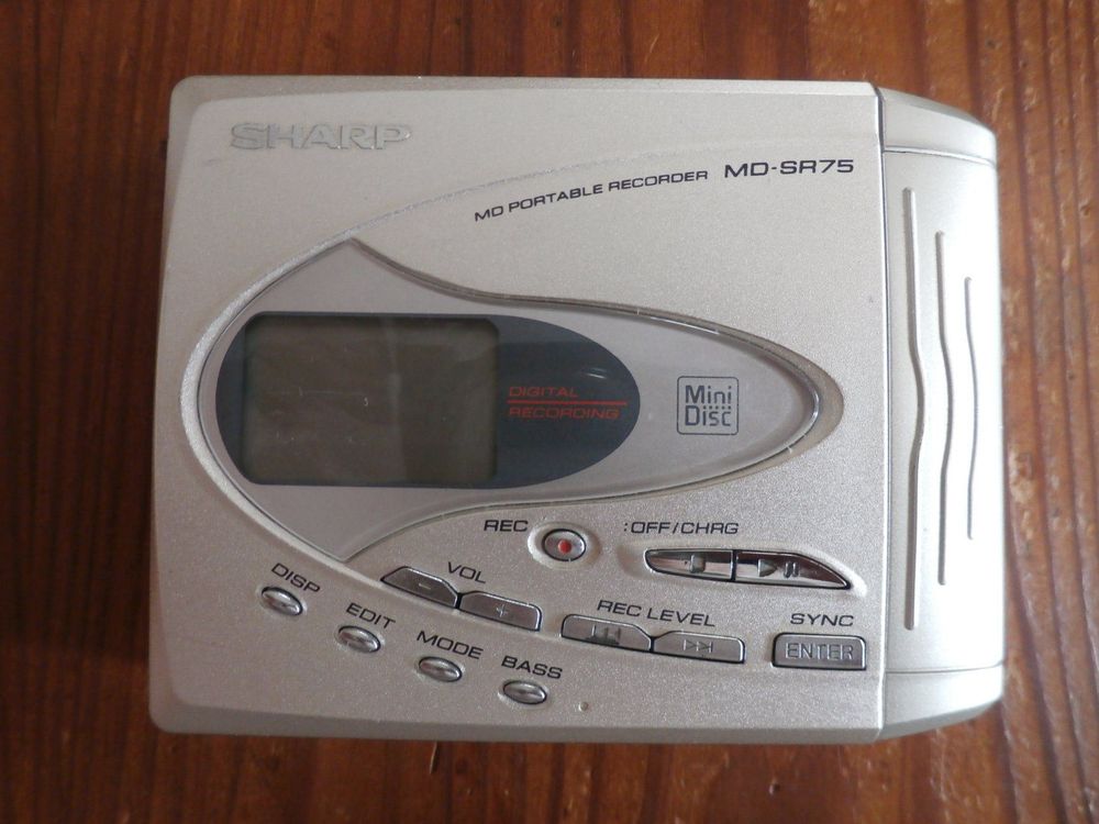Minidisc Walkman "Sharp" Kaufen auf Ricardo