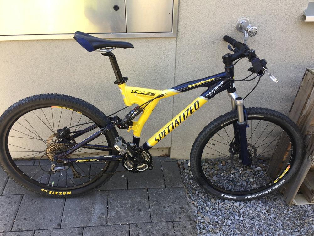 specialized stumpjumper m4 full suspension mountain bike