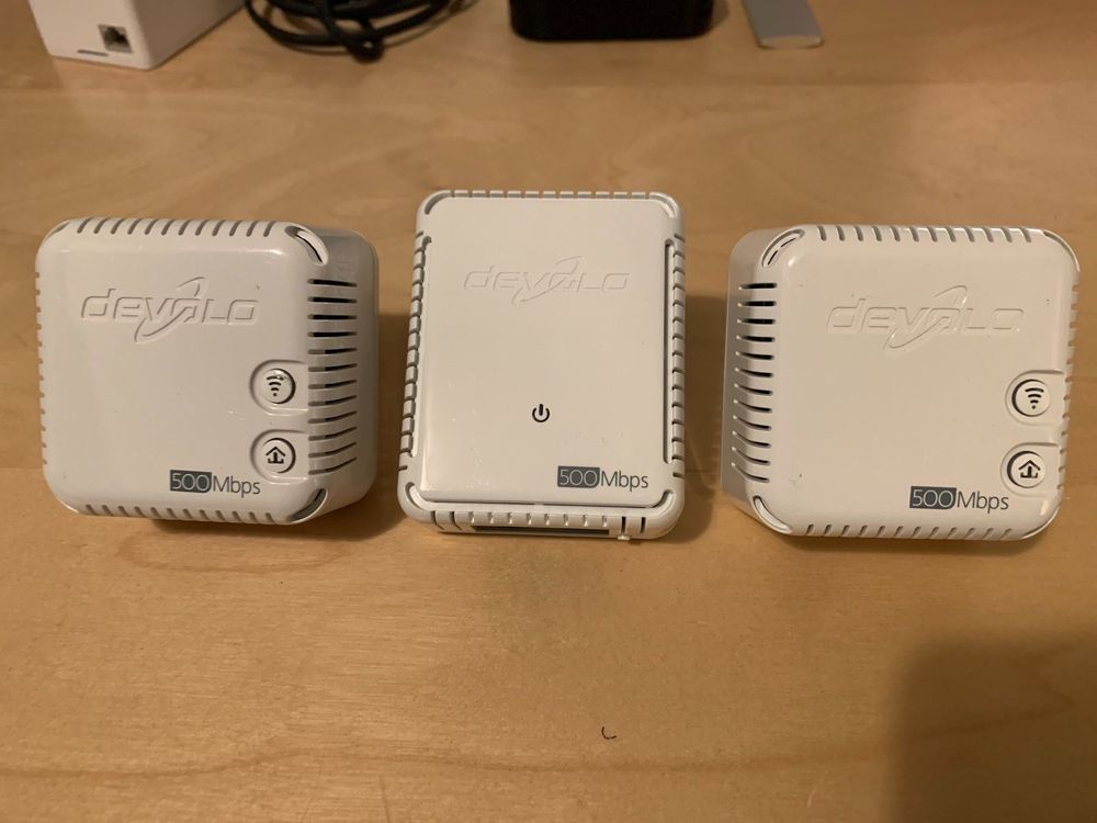 devolo 500mbps powerline wifi network kit