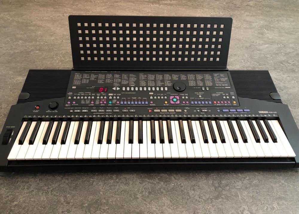 Yamaha psr 510 подключение к компьютеру