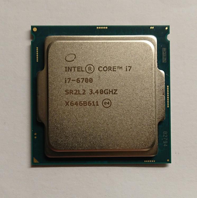 Обзор intel core i7 6700