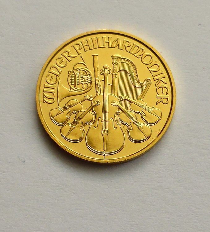 1 10 unze gold philharmoniker
