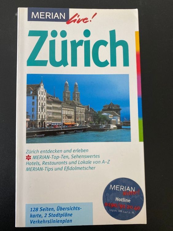 Reisefuhrer Zurich Merian Live Kaufen Auf Ricardo