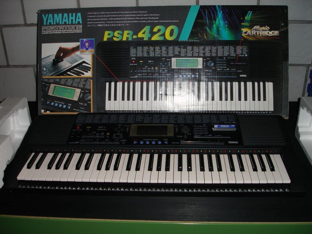  Keyboard  Yamaha  PSR  420  kaufen auf Ricardo