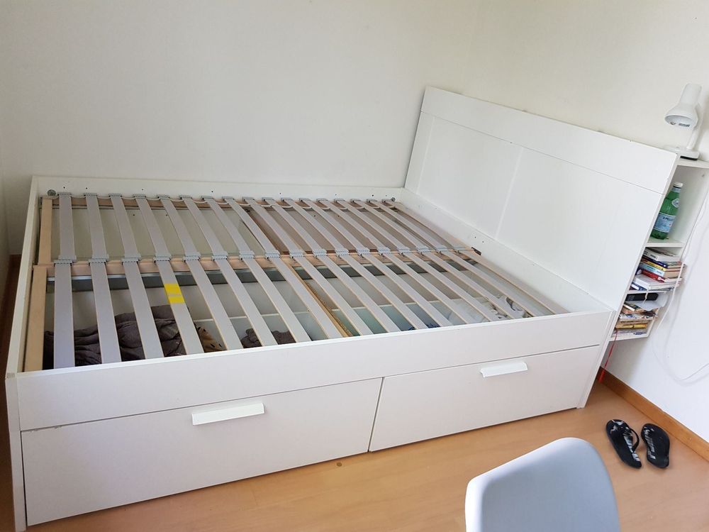Weisse Bett | Kaufen auf Ricardo