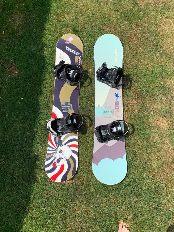 Zwei Snowboards Länge 132cm | Kaufen auf Ricardo