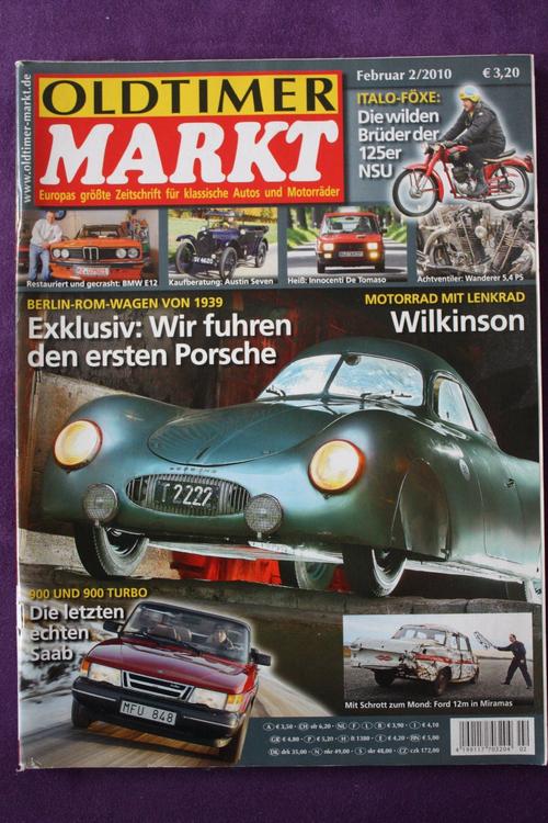 Magazin OLDTIMER MARKT Nr. 2/ 2010 kaufen auf Ricardo