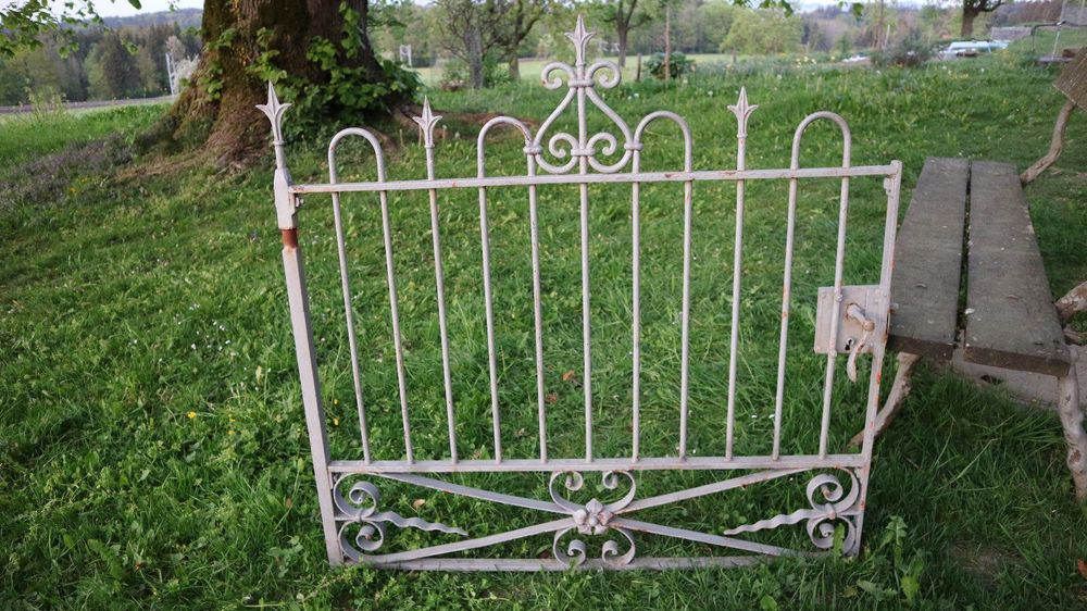 Gartentor antik geschmiedet | Kaufen auf Ricardo