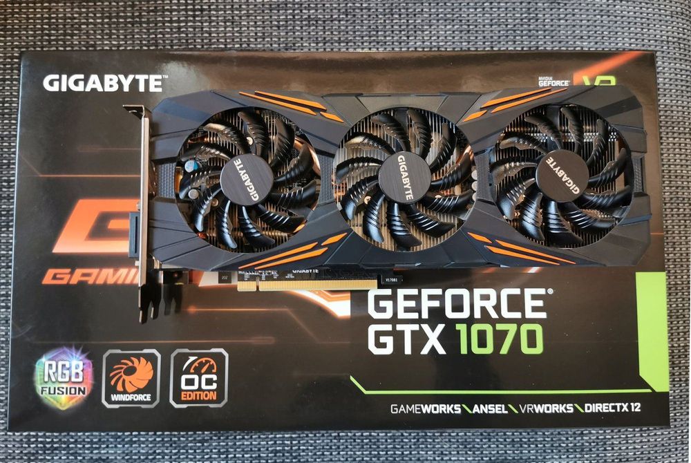 Gigabyte gtx 1070 g1 gaming обзор