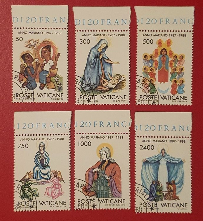 VATIKAN ANNO MARIANO SERIE 1987 ET Kaufen auf Ricardo