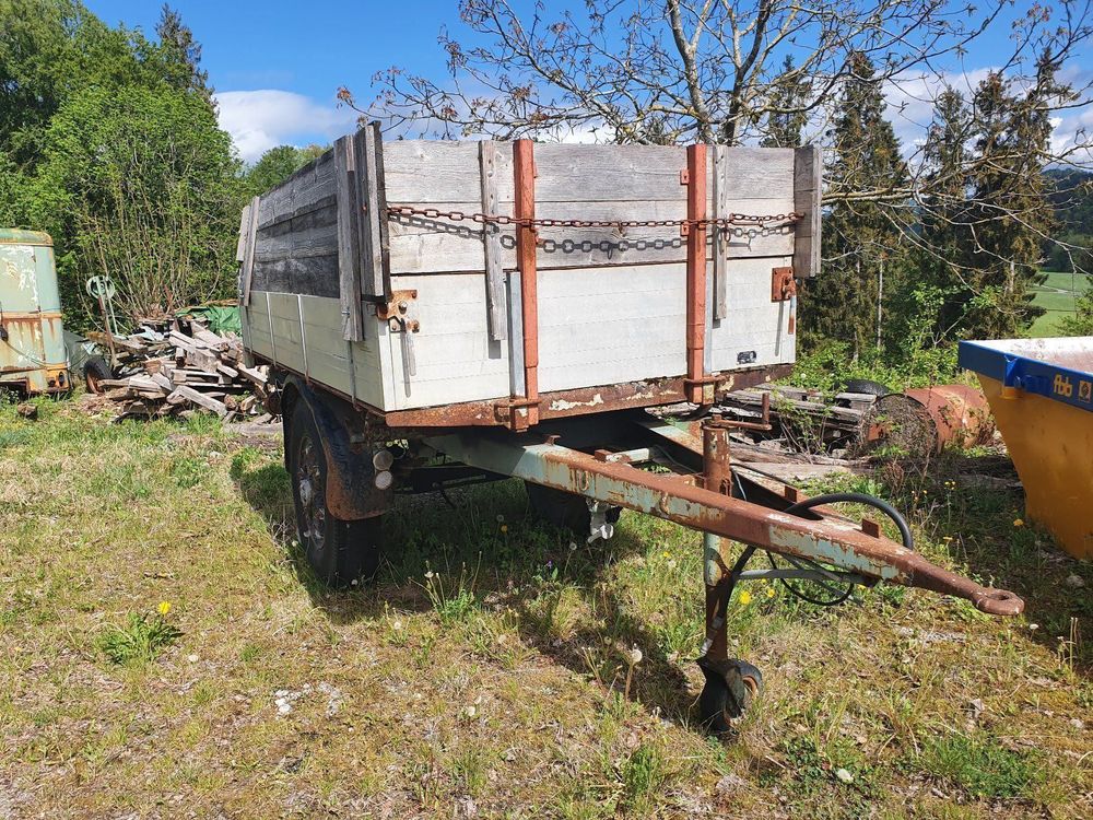Verwunderlich Kipper Anhanger Traktor Ebenbild