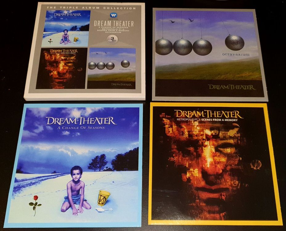 Dream Theater Triple Album Collection Comprare Su Ricardo