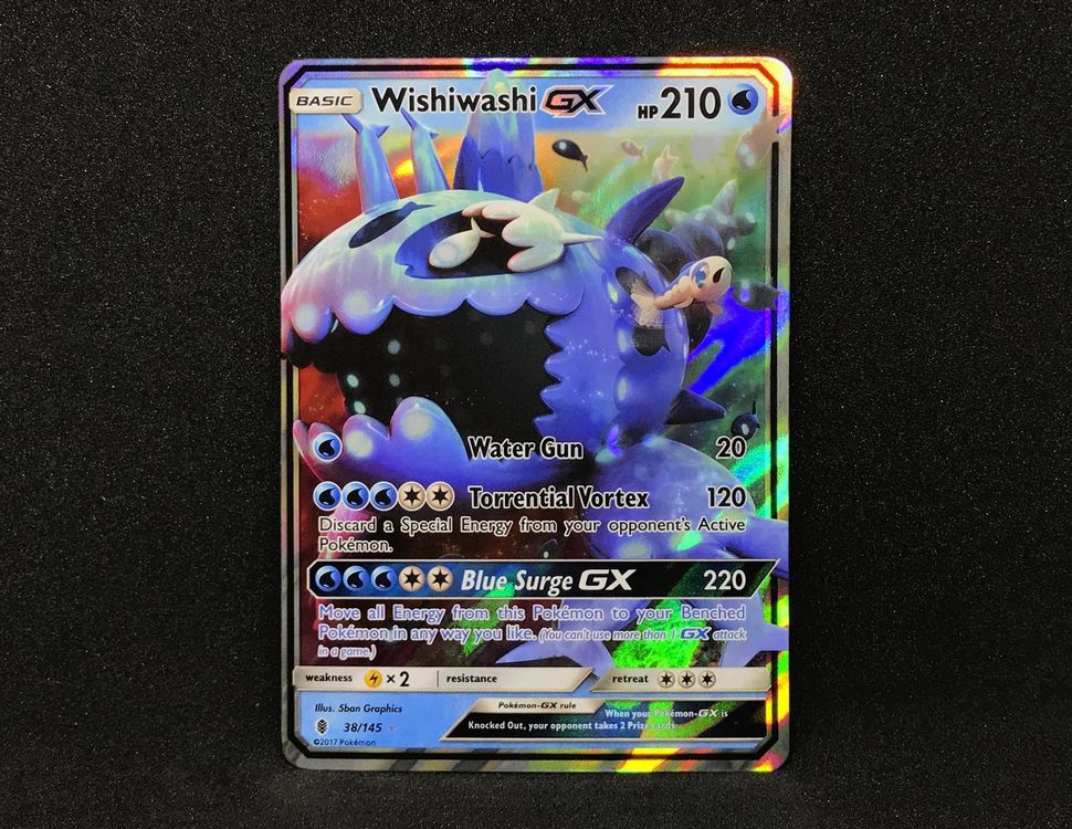 Wishiwashi GX Full Art PokemonKarte Kaufen auf Ricardo