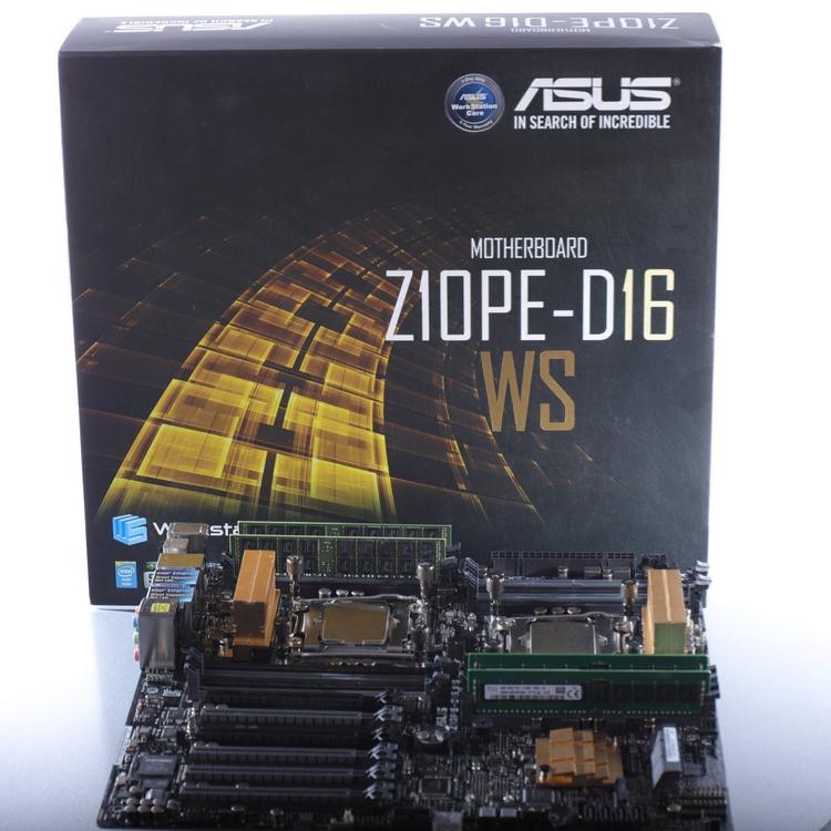 Asus z10pe d16 ws установка памяти