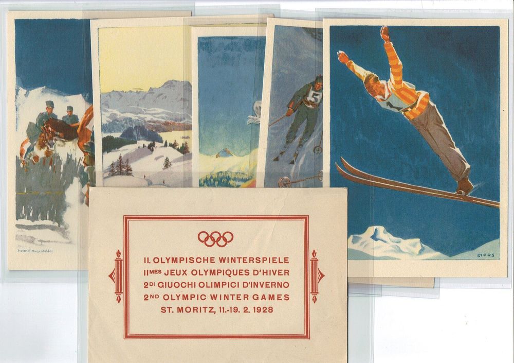1928 Olympische Winterspiele St. Moritz Kaufen auf Ricardo