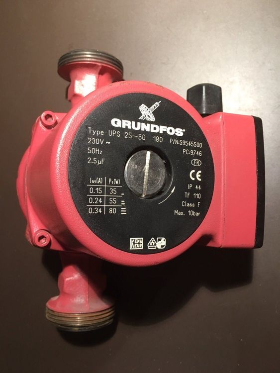 Umwalzpumpen GRUNDFOS Type UPS 25-50 180 | Kaufen auf Ricardo