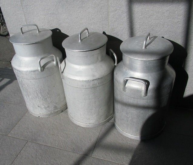 Milchkanne 40 Liter mit Deckel 