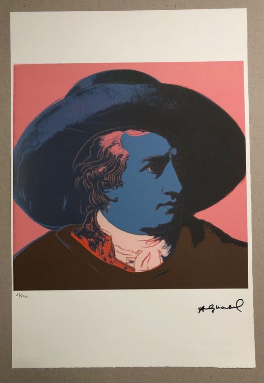 Andy Warhol: Goethe 25/100 kaufen auf Ricardo