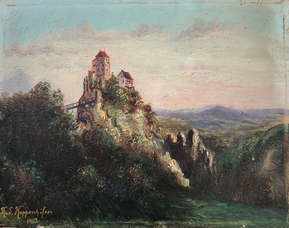 Rudolf Koppenhöfer Orig. Gemälde Kaufen auf Ricardo