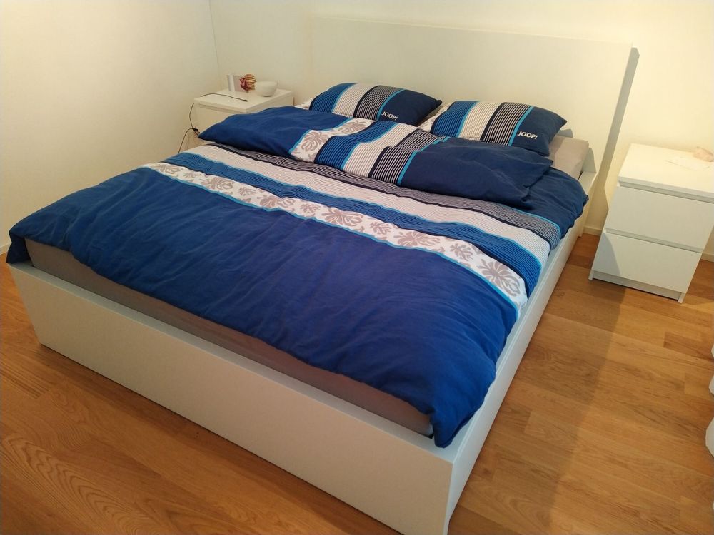 Ikea Malm Bett inkl. Rost und Matratze | Kaufen auf Ricardo