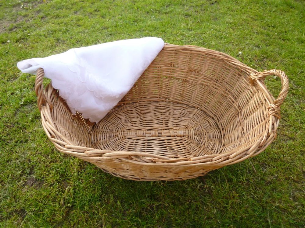 WEIDENKORB Wäschezeine geflochten oval kaufen auf Ricardo