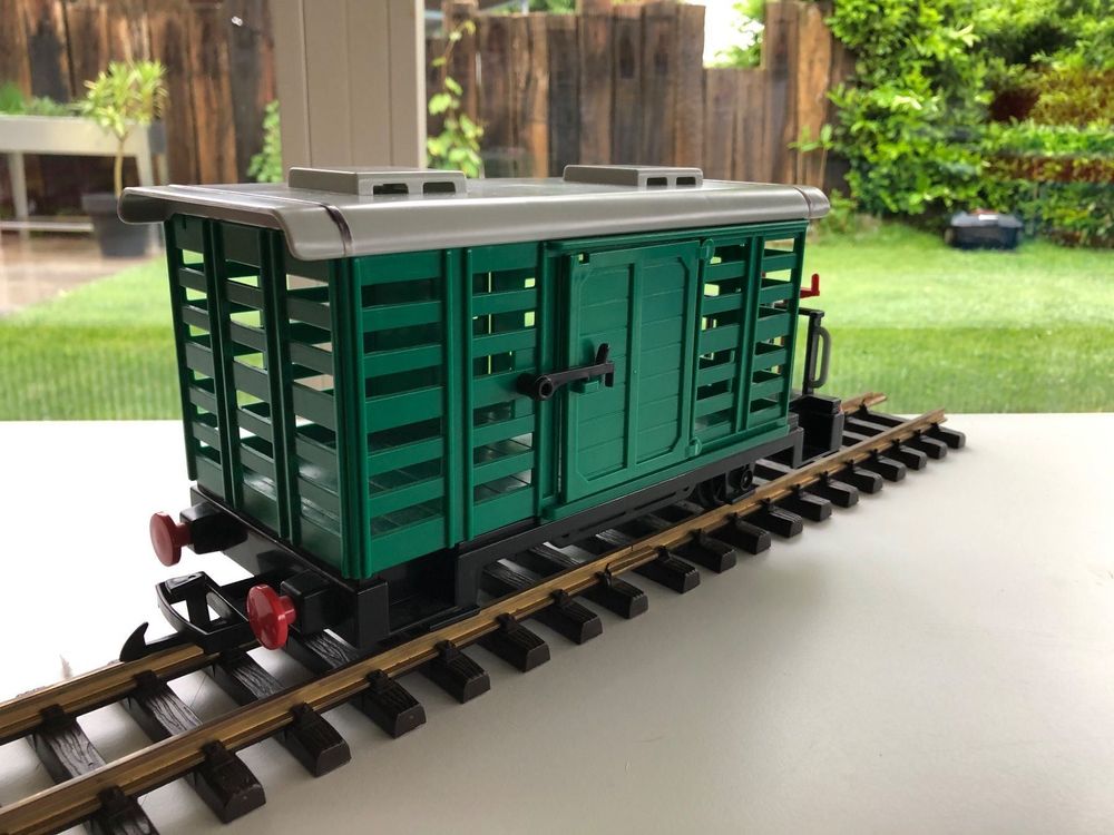 Playmobil Eisenbahn Waggon Paketwagen 4102 für LGB und RC Train 