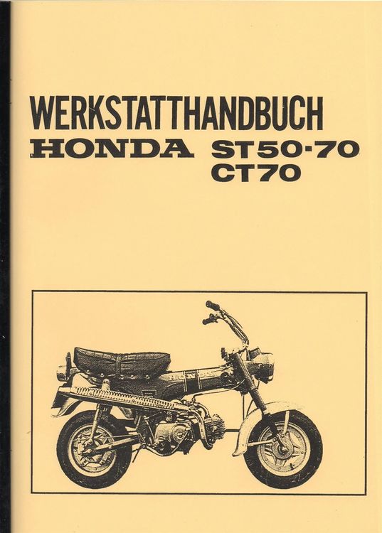 Werkstatthandbuch Honda Dax ST 50/70 kaufen auf Ricardo