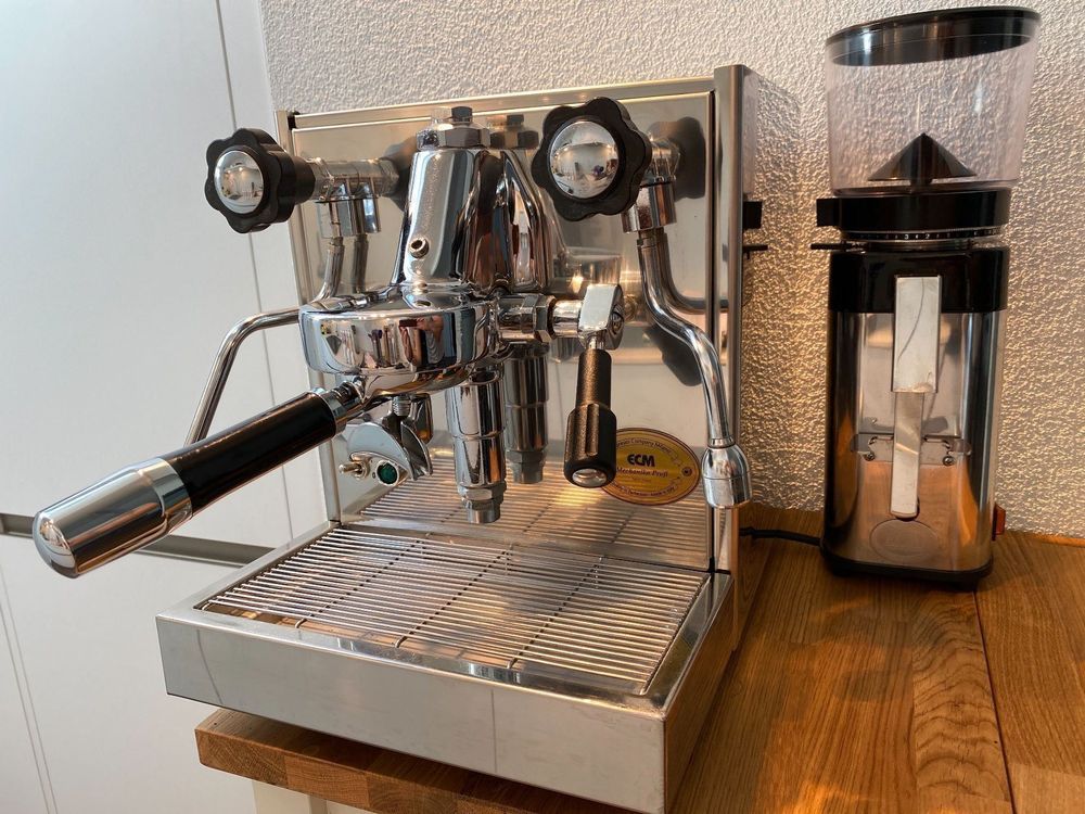 ECM Espresso Maschine und Kaffemühle Kaufen auf Ricardo