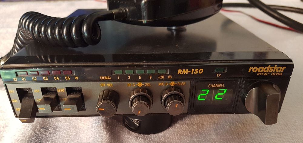 CB ROADSTAR RM-150 AM/FM/USB/LSB/SSB | Acheter sur Ricardo