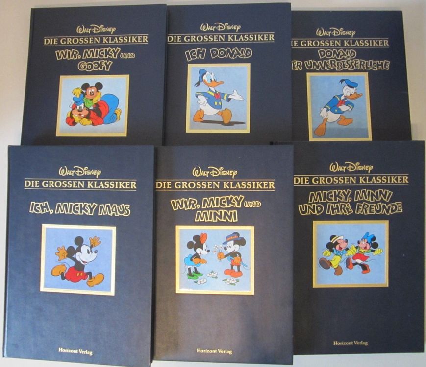 Walt Disney Großen Klassiker Großformat Horizont Verlag - Z.1 ICH DONALD