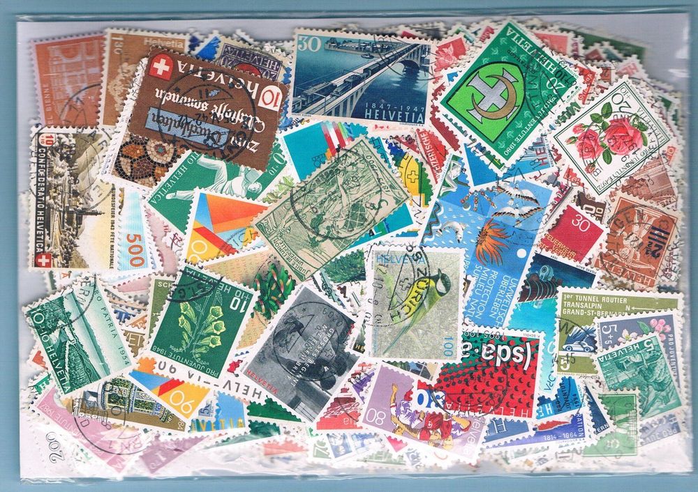 700 verschiedene Briefmarken der Schweiz | Kaufen auf Ricardo