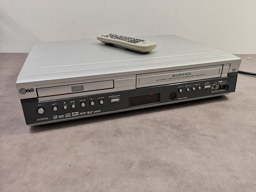 VHS DVD Recorder LG DVC6700 Kaufen auf Ricardo