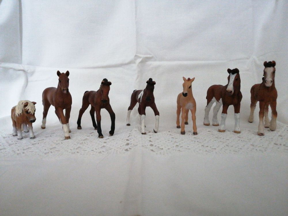 Schleich Pferd 6 Fohlen Und 1 Pony Kaufen Auf Ricardo