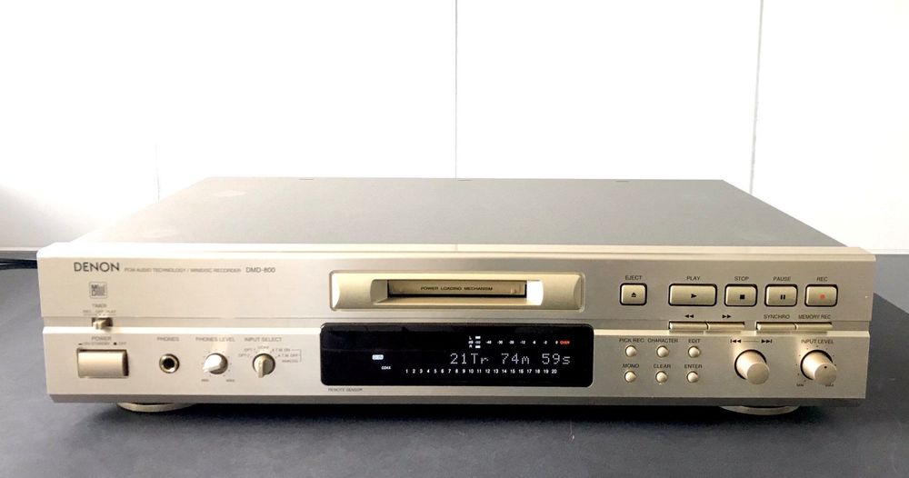 DENON DMD800 MD Recorder Deck Kaufen auf Ricardo