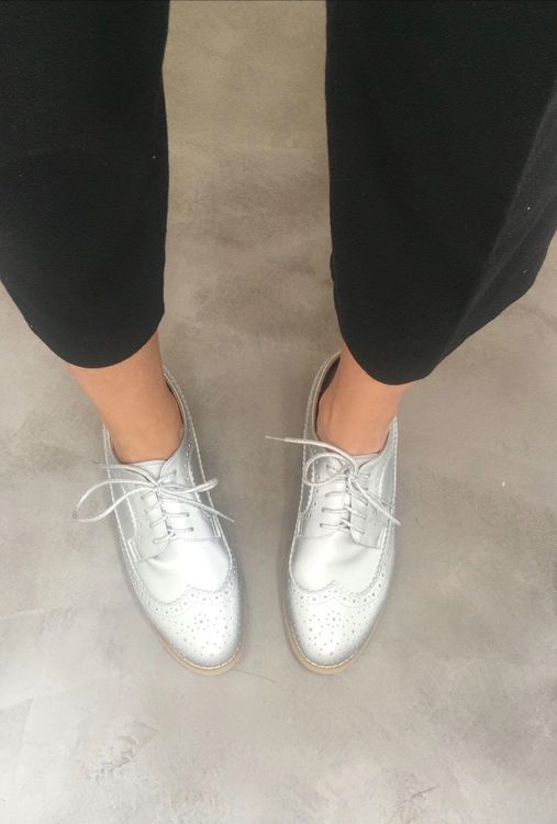 Silber Budapest Schuhe, Gr 39 Kaufen auf Ricardo