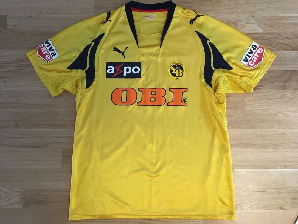 2006-07 BSC Young Boys Match Issue GK Shirt #18 - Classic 