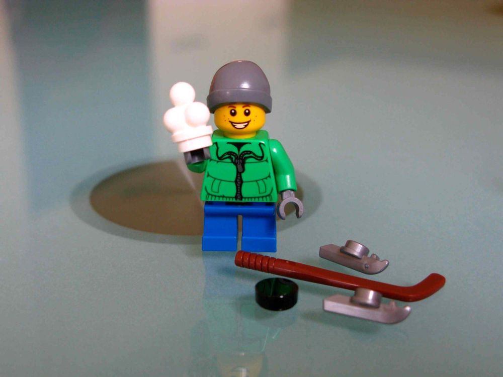 Lego City Minifigur Junge auf dem Eis | Kaufen auf Ricardo