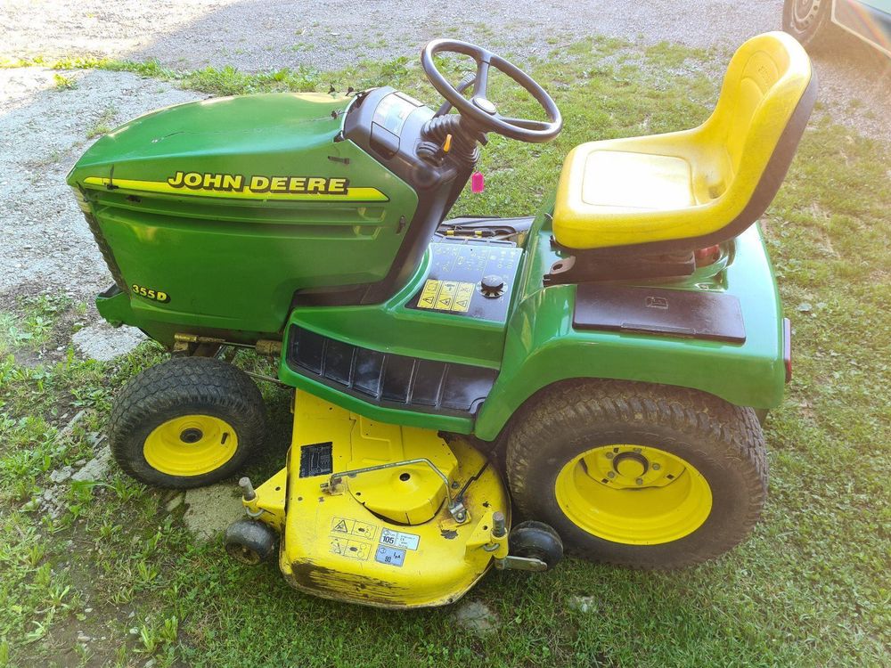 Rasentraktor John Deere 355d Kaufen Auf Ricardo
