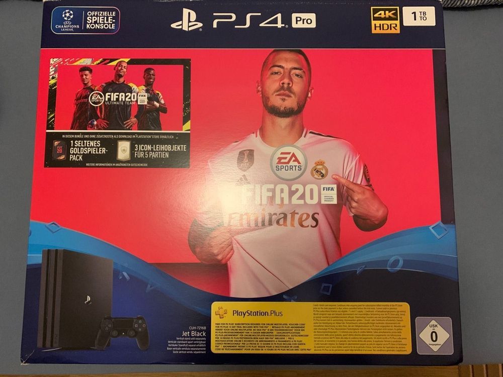 PlayStation 4 Pro 1TB + FIFA 20 kaufen auf Ricardo