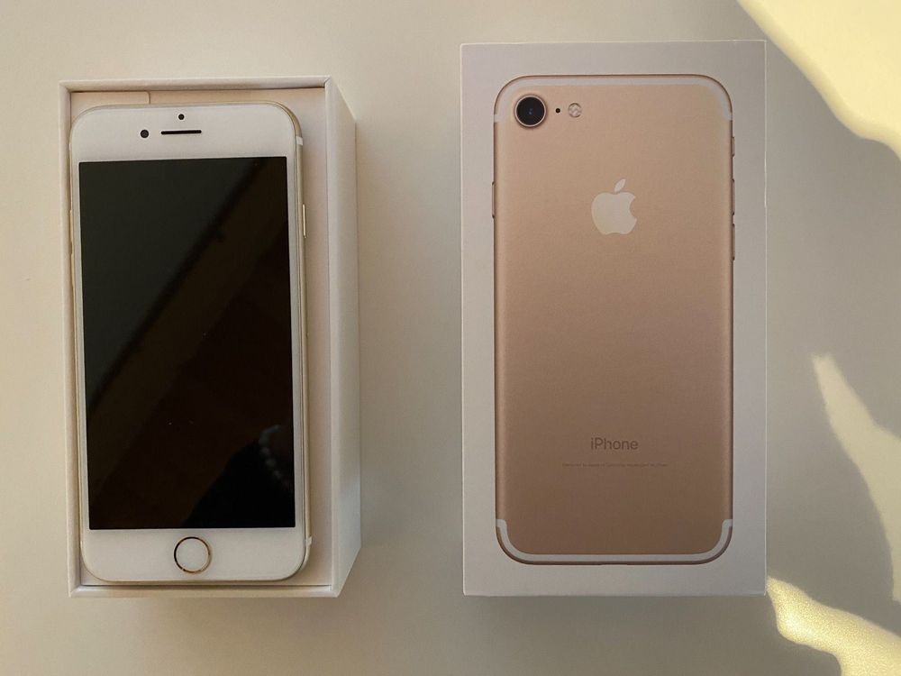 Iphone 7 gold фото