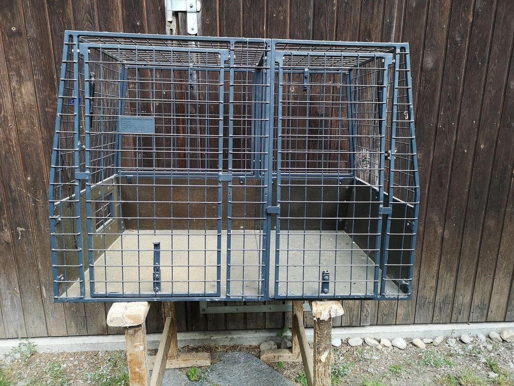 Hundebox Autohundebox Doppelbox kaufen auf Ricardo