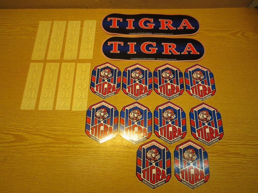 20 Stk. Original Tigra Aufkleber Kaufen auf Ricardo
